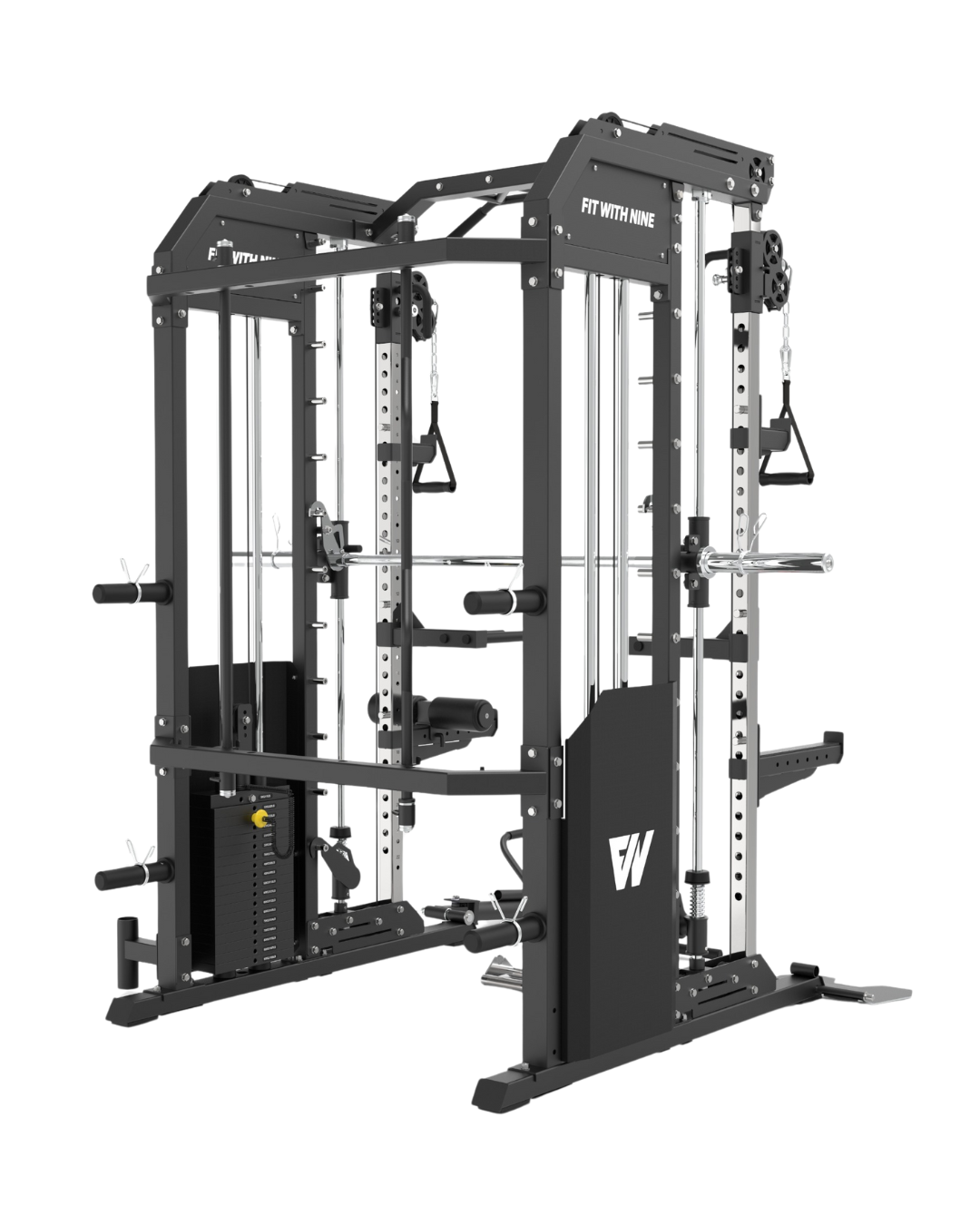Equipo para Gimnasio - Gimnasio Multifuncional - Transformer Classic Compact - Fit With Nine - FW9