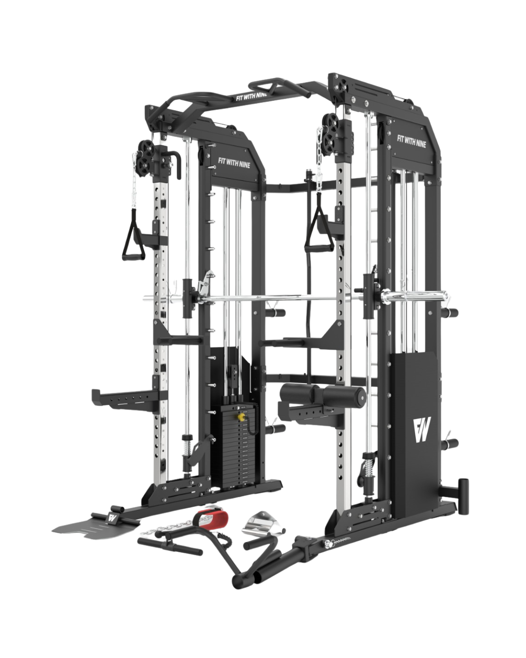 Equipo para Gimnasio - Gimnasio Multifuncional - Transformer Classic Compact - Fit With Nine - FW9