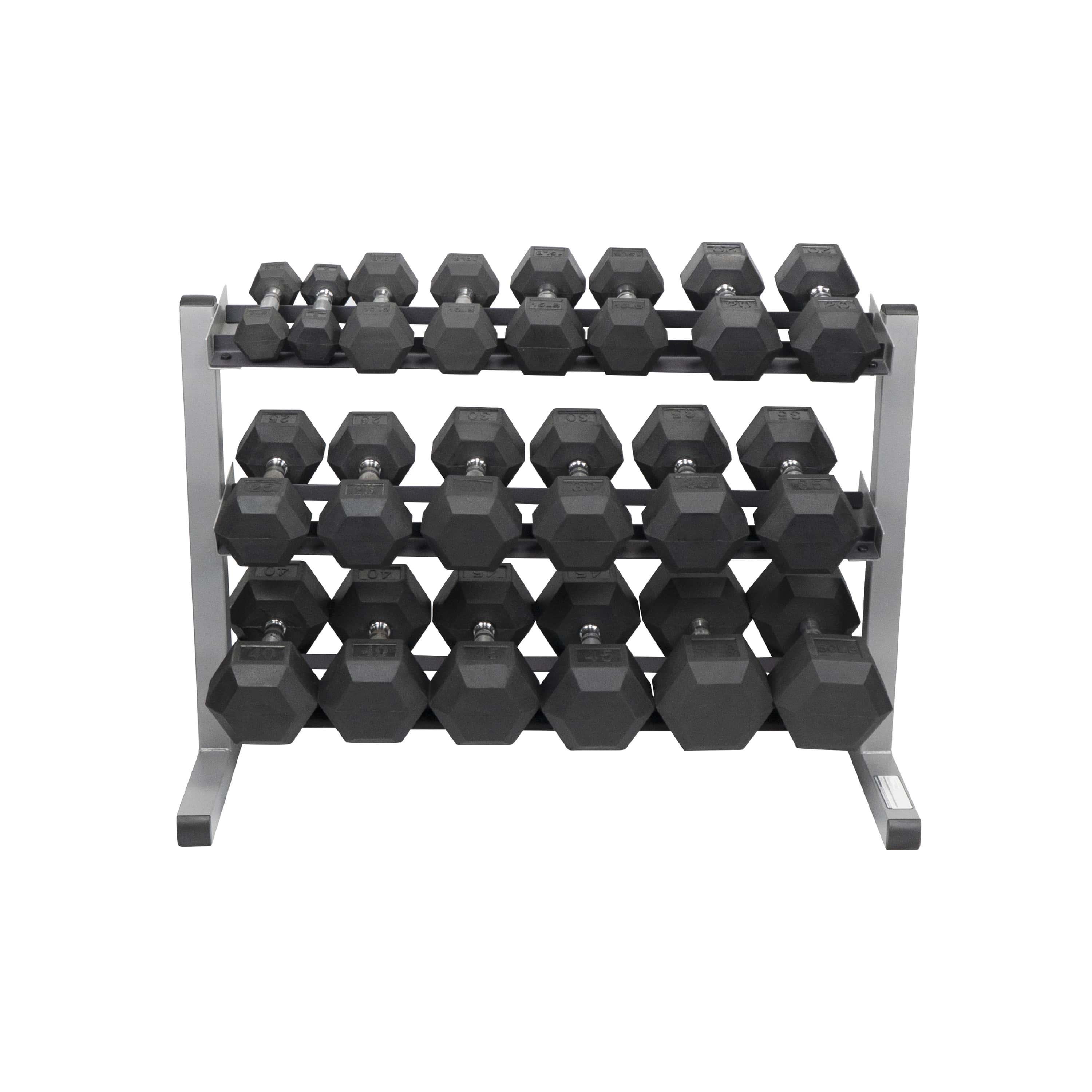 Rack con mancuernas de (5 - 50 lbs)