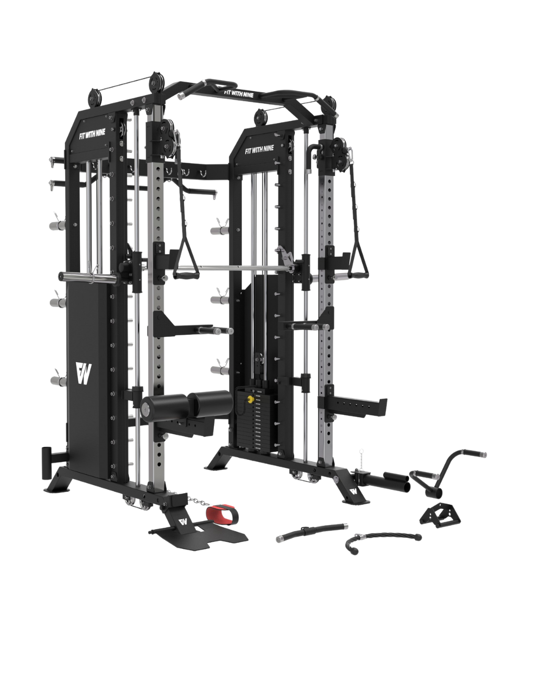 Equipo para Gimnasio - Gimnasio Multifuncional - Transformer Classic - Fit With Nine - FW9