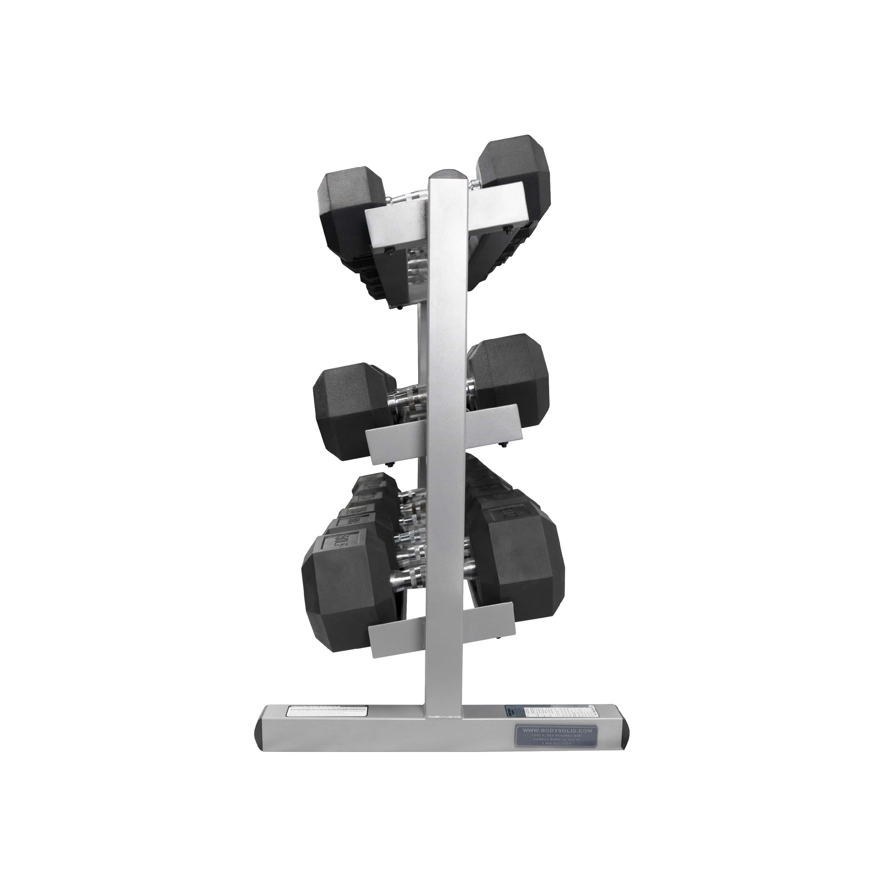 Rack con mancuernas de (5 - 50 lbs)