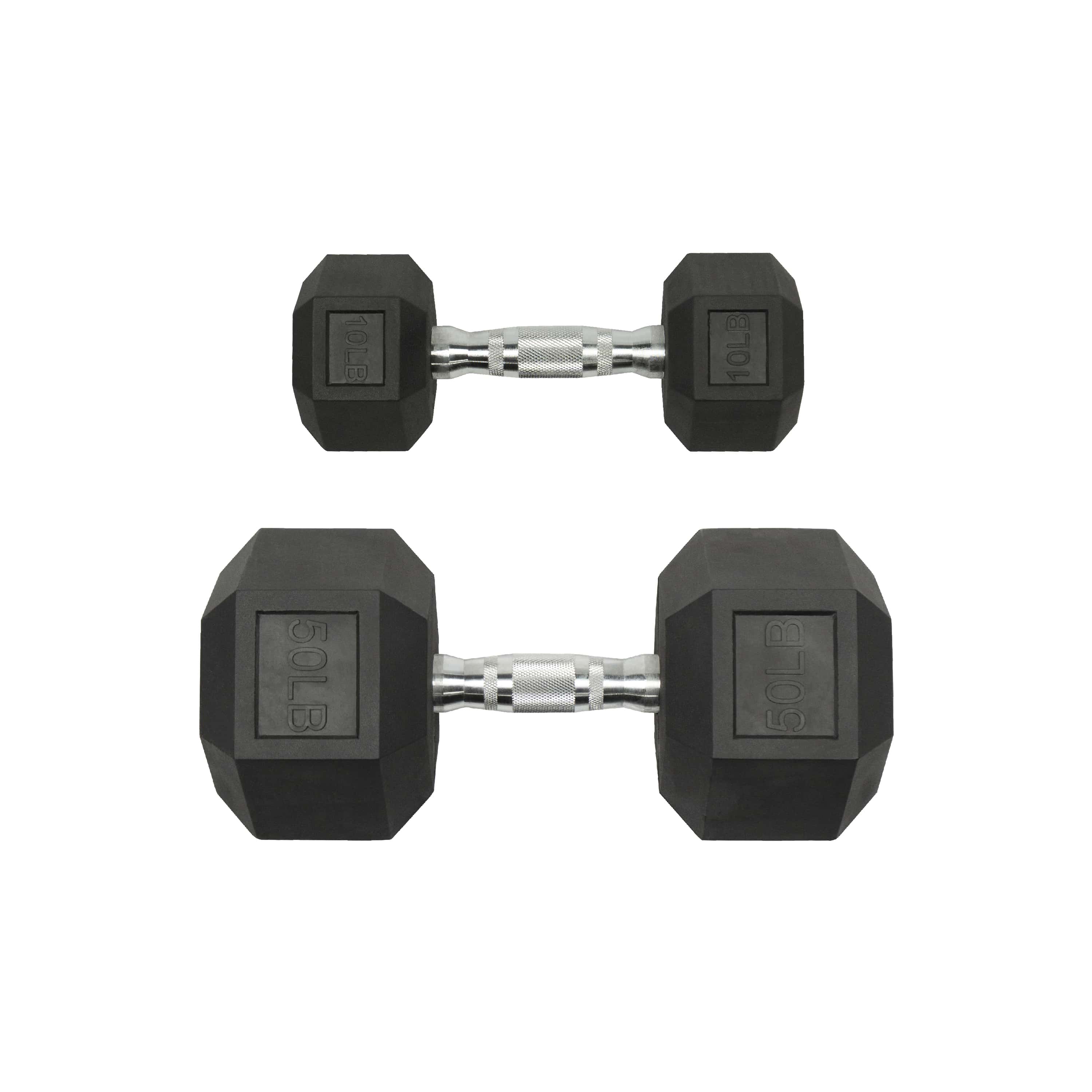 Rack con mancuernas de (5 - 50 lbs)